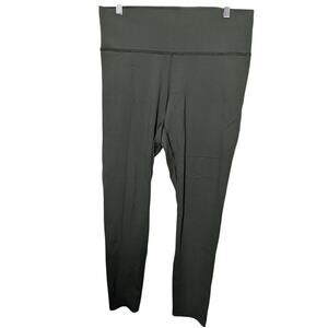 All In Motion Green High Rise Workout Active Leggings Size XL